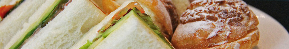 Eating American (New) Breakfast & Brunch Sandwich Salad at Jumpin Java restaurant in Studio City, CA.